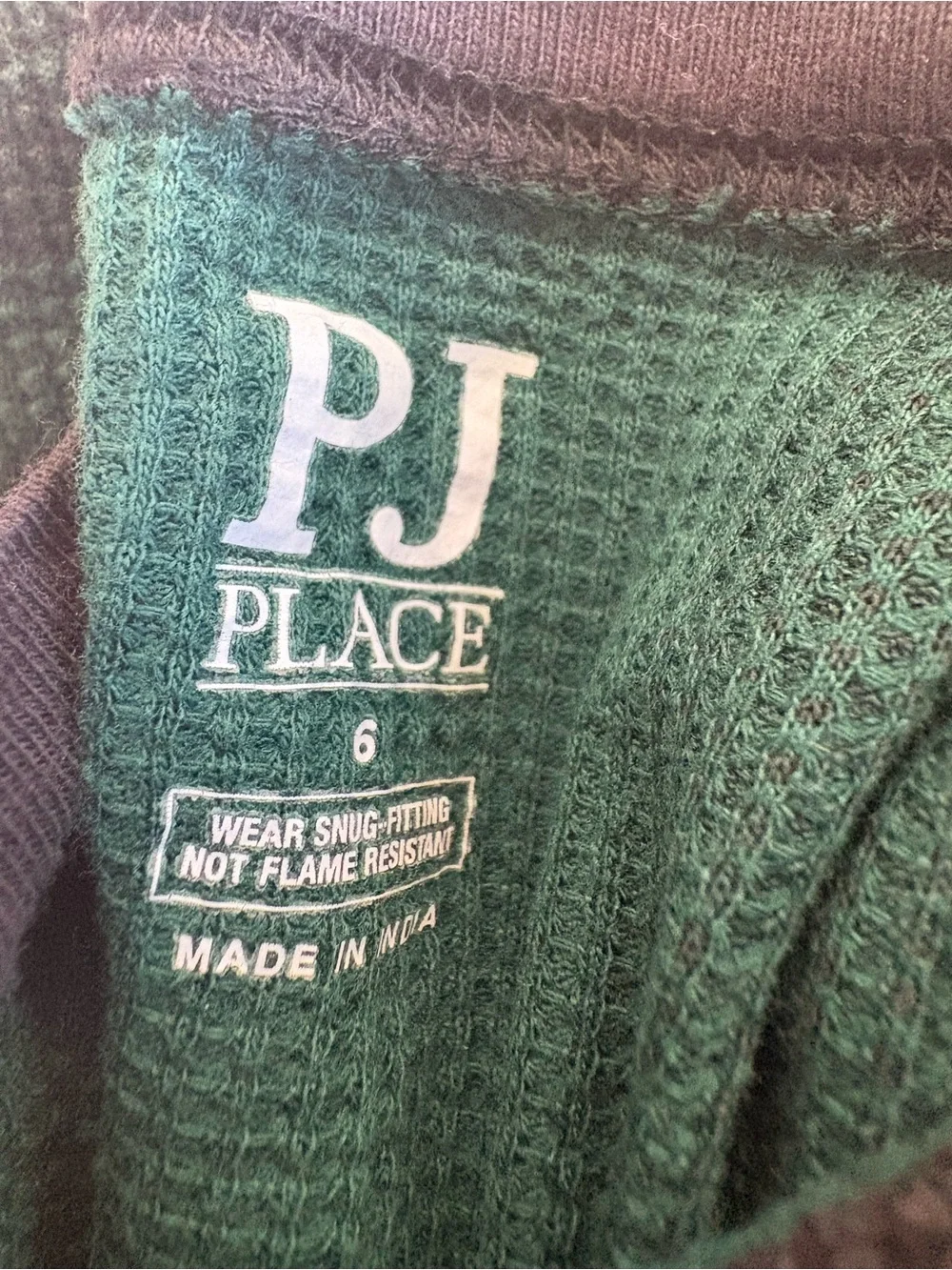 The Childrens Place cozy plaid